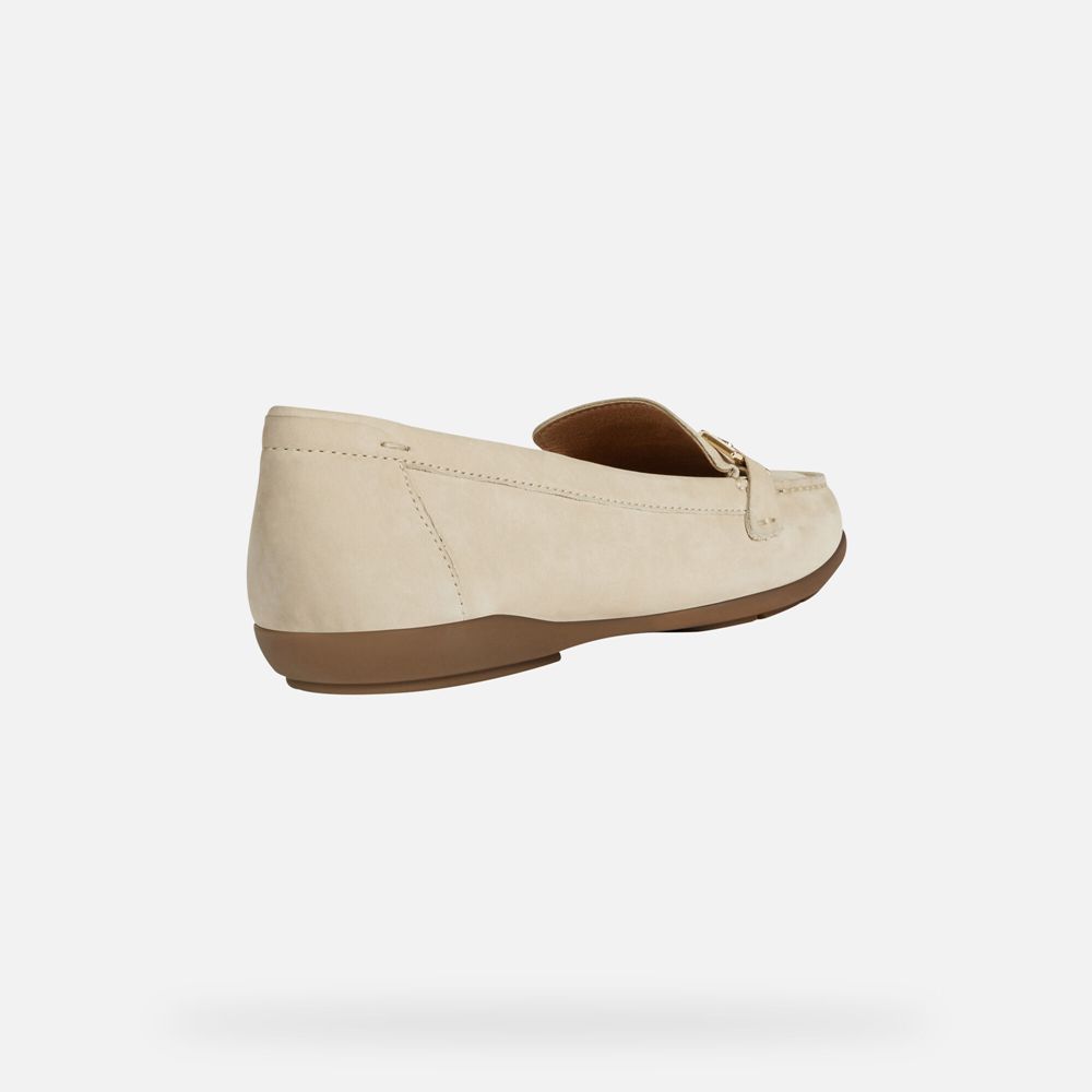 Geox Loafers Beige Annytah - Geox Womens Shoes - CWGOPS276